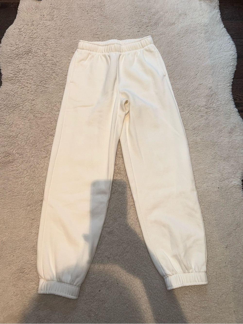 Zella White Jogger Sweatpants